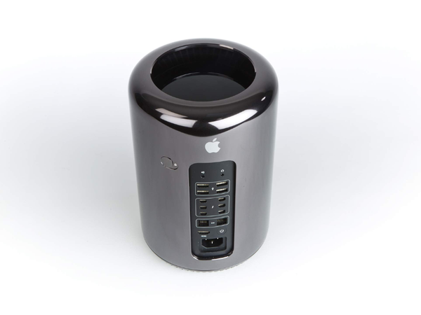 Apple Mac Pro (Late 2013) felújított munkaállomás, Xeon E5-1620 v2 / 12 GB / 1 TB NVMe SSD, macOS
