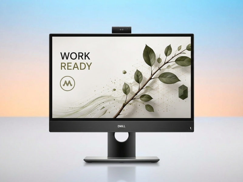 Dell OptiPlex 3280 AIO felújított All-in-One PC, i5-10500T / 8 GB / 256 GB NVMe SSD, 21,5" Full HD, Windows 11, jó állapot Fő kép