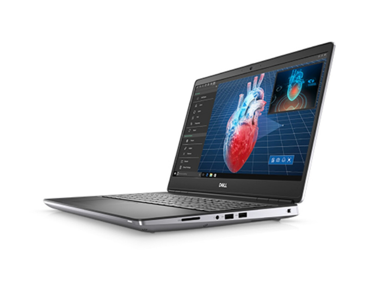Dell Precision 7550 felújított mobil munkaállomás, i7-10750H / 32 GB / 512 GB NVMe SSD, 15" Full HD, magyar billentyűzet, jó állapot Másodlagos kép