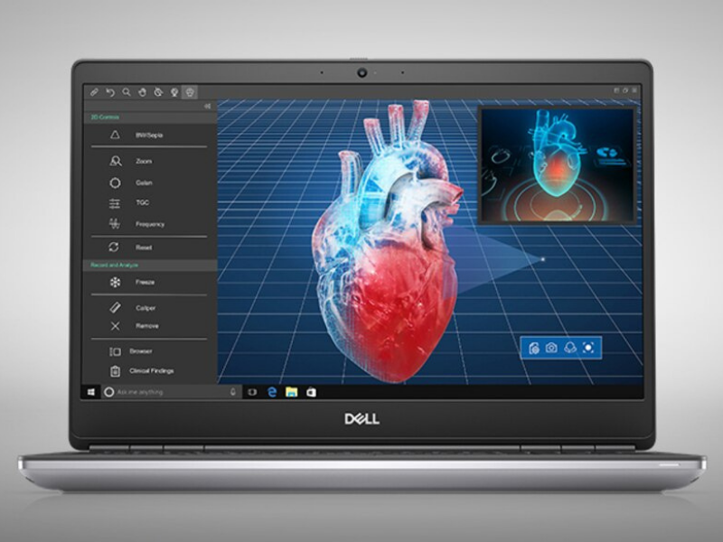 Dell Precision 7550 felújított mobil munkaállomás, i7-10750H / 32 GB / 512 GB NVMe SSD, 15" Full HD, magyar billentyűzet, jó állapot
