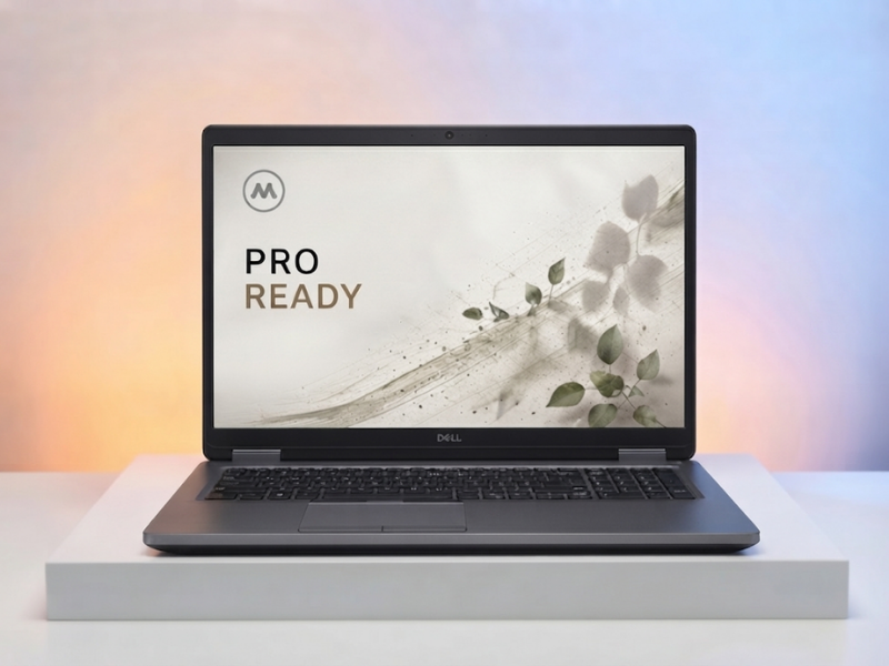 Dell Precision 7750 felújított mobil munkaállomás, i7-10850H / 32 GB / 512 GB NVMe SSD, RTX3000, 17" Full HD, magyar billentyűzet, újszerű állapot
