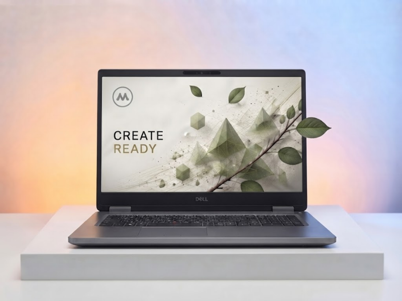 Dell Precision 7760 felújított mobil munkaállomás, i7-11850H / 32 GB / 512 GB NVMe SSD, RTX A3000, 17" Full HD, magyar billentyűzet, kiváló állapot Fő kép