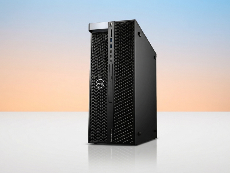 Dell Precision T5820 Tower felújított munkaállomás PC, Xeon W-2123 / 32 GB / 256 GB SATA SSD, Quadro P2000, Windows 10 Fő kép