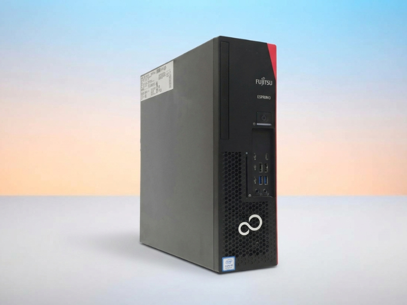 Fujitsu Esprimo D738 SFF felújított asztali PC, i5-8500 / 8 GB / 256 GB SATA SSD, Windows 11