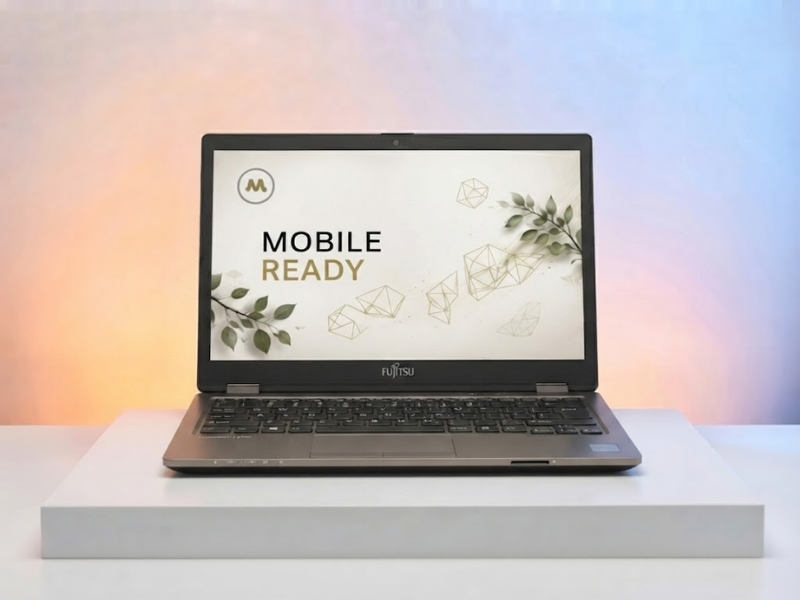 Fujitsu LifeBook U729 felújított laptop, i5-8265U / 16 GB / 256 GB SATA SSD, 12" Full HD, magyar billentyűzet, újszerű állapot