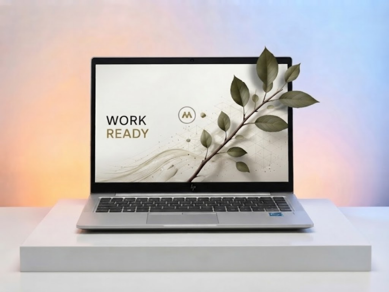HP EliteBook 845 G8 felújított laptop, Ryzen 5 PRO 5650U / 16 GB / 256 GB NVMe SSD, 14" Full HD, magyar billentyűzet, jó állapot Fő kép
