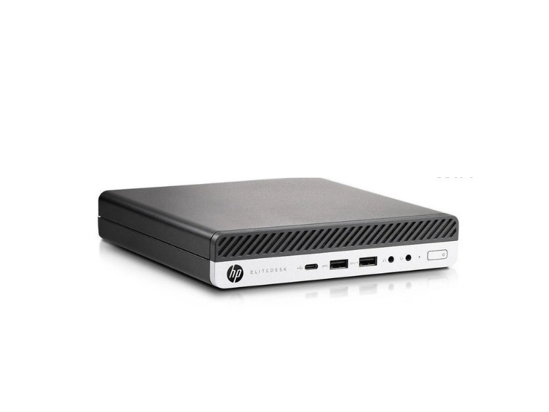 HP EliteDesk 800 G4 DM felújított mini PC, i7-8700 / 16 GB / 512 GB NVMe SSD