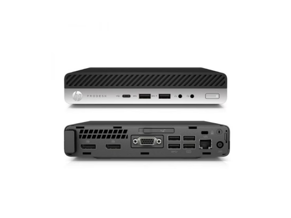 HP EliteDesk 800 G4 DM felújított mini PC, i7-8700 / 16 GB / 512 GB NVMe SSD