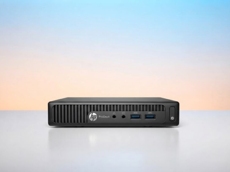 HP ProDesk 400 G2 DM felújított mini PC, i5-6500T / 8 GB / 256 GB SATA SSD, Windows 10