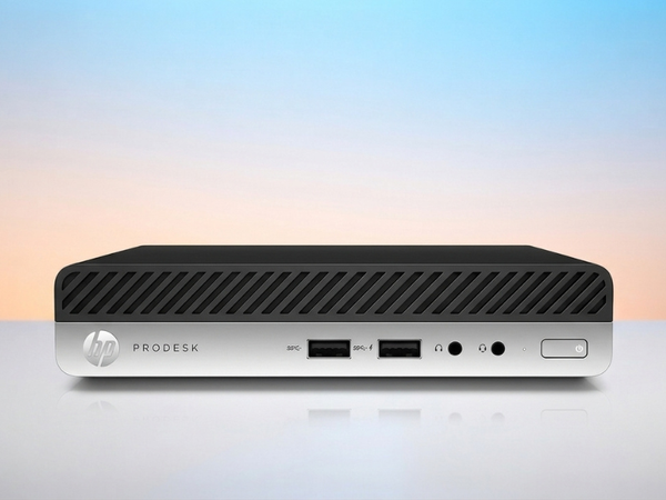 HP ProDesk 400 G4 DM felújított mini PC, i3-8100T / 8 GB / 256 GB NVMe SSD, Windows 11