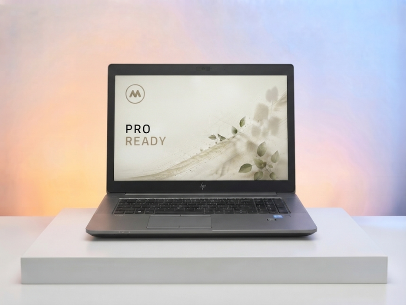 HP ZBook 17 G6 felújított mobil munkaállomás, i7-9850H / 32 GB / 512 GB NVMe SSD, Quadro RTX 3000 Max-Q, 17" Full HD, magyar billentyűzet, újszerű állapot Fő kép
