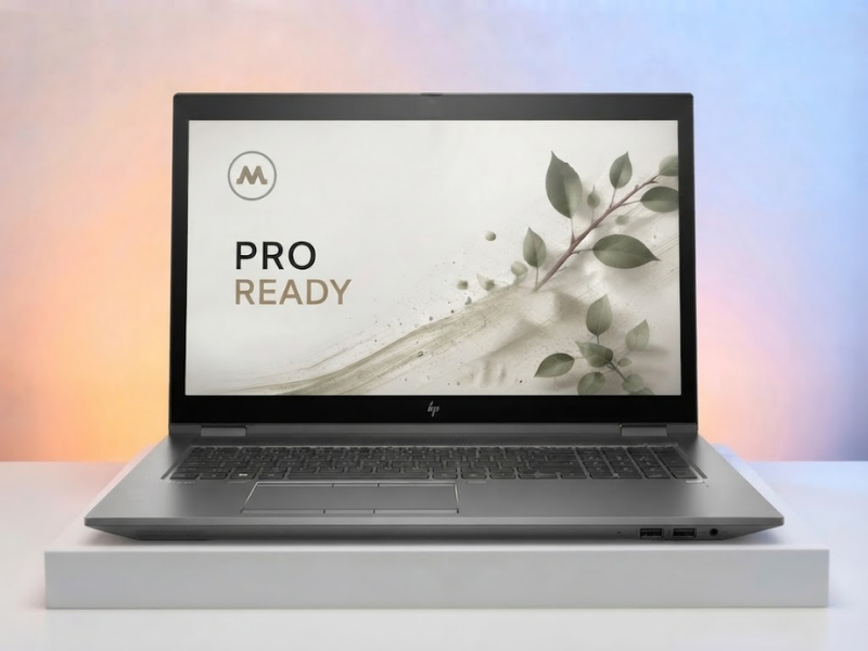 HP ZBook Fury 17 G7 felújított mobil munkaállomás, i7-10850H / 32 GB / 512 GB NVMe SSD, Quadro T1000, 17" Full HD, magyar billentyűzet, újszerű állapot Fő kép