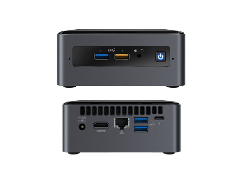 Intel NUC NUC8I7BEH felújított mini PC, i7-8559U / 8 GB / 240 GB NVMe SSD