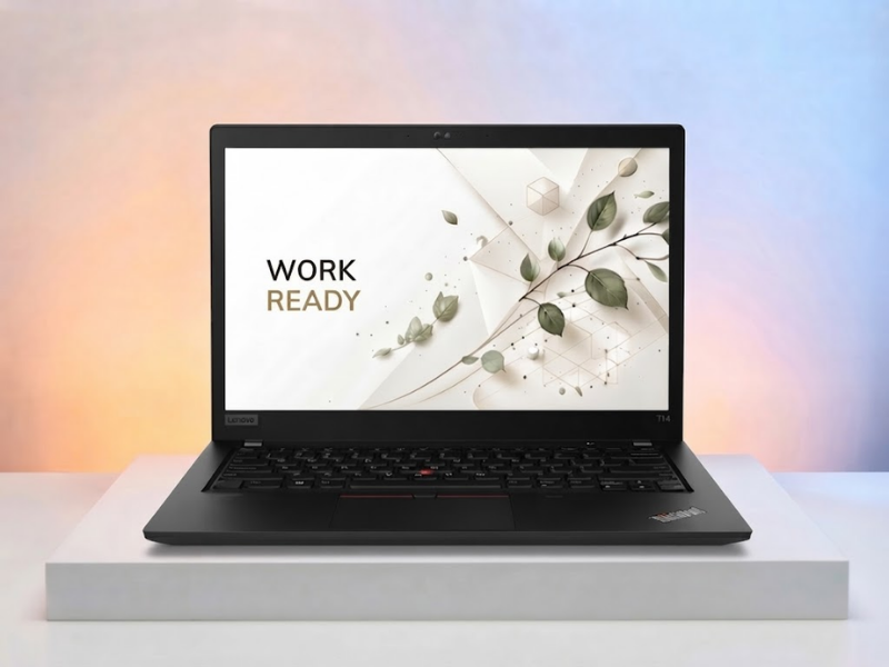 Lenovo ThinkPad T14 G1 felújított laptop, i5-10210U / 16 GB / 256 GB NVMe SSD, 14" Full HD, magyar billentyűzet, jó állapot