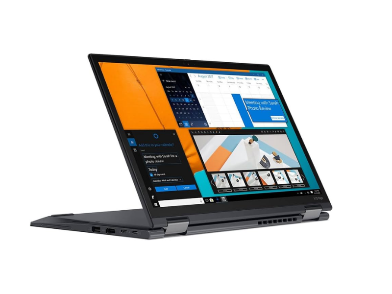 Lenovo ThinkPad X13 G1 Yoga felújított 2in1 laptop, i5-10310U / 16 GB / 256 GB NVMe SSD, 13" Full HD érintőkijelzős, magyar billentyűzet, Windows 11, kiváló állapot