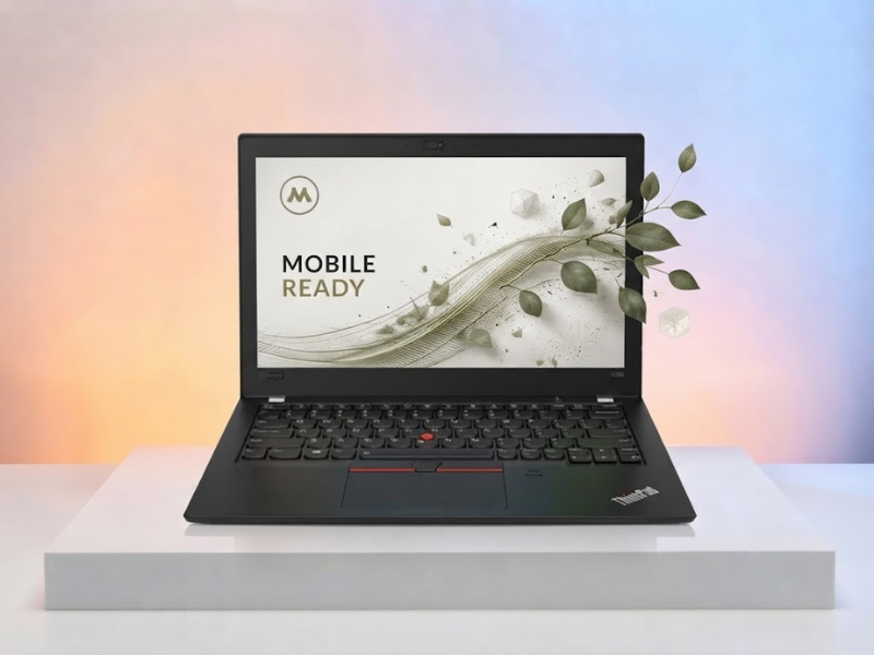 Lenovo ThinkPad X280 felújított laptop, i5-8350U / 8 GB / 256 GB NVMe SSD, 12" Full HD, magyar billentyűzet, Windows 11, jó állapot