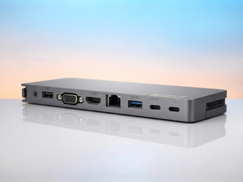 Lenovo USB-C Travel Hub L01UD027-CS-H felújított dokkoló, eredeti dobozában Fő kép