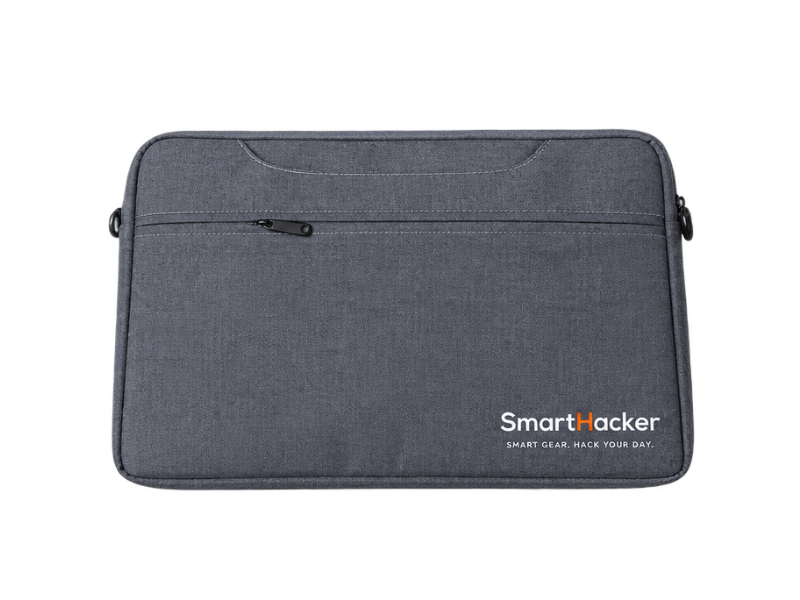 SmartHacker laptop sleeve, 15,6 colos laptophoz, szürke Fő kép